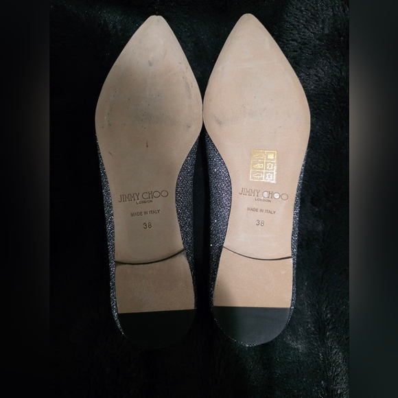 Jimmy Choo Romy Pointed Toe Flats - Picture 6 of 9